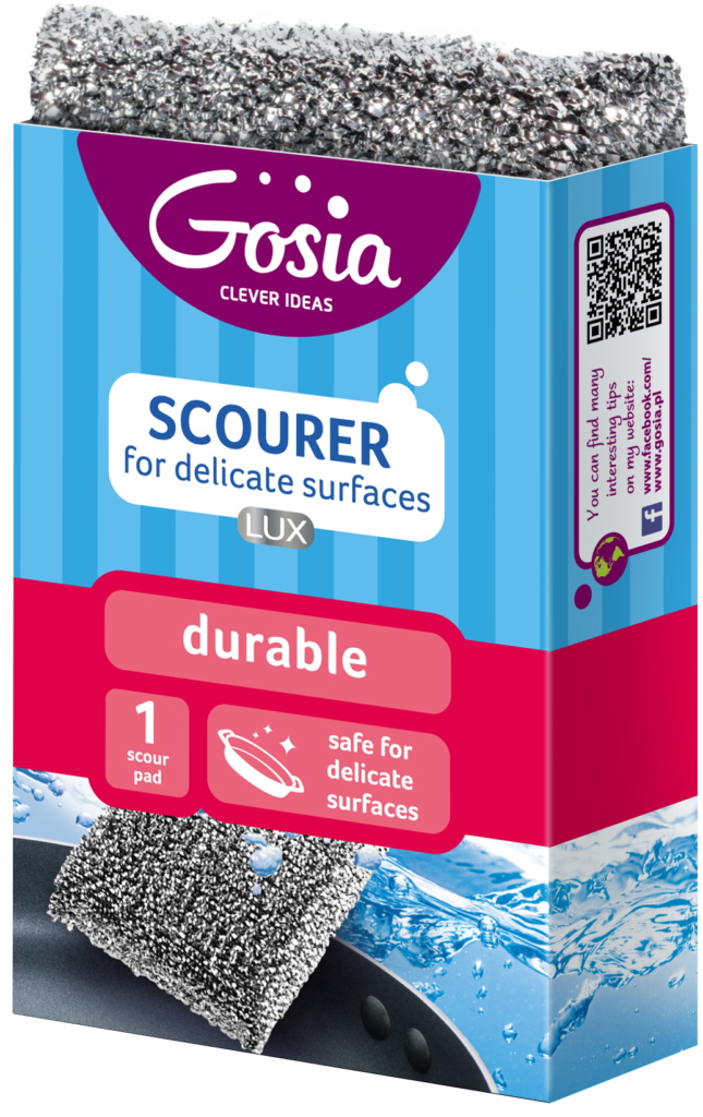 SCOURER FOR DELICATE SURFACES