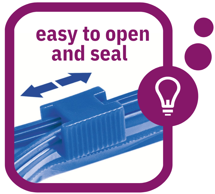 Easy to open and seal Gosia Politan